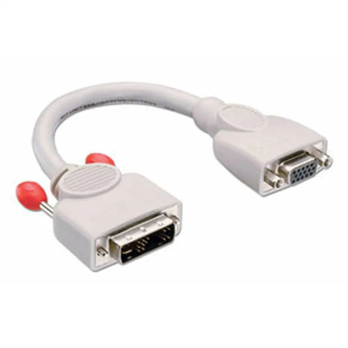 DVI Aдаптер LINDY 41222 Сив Бял