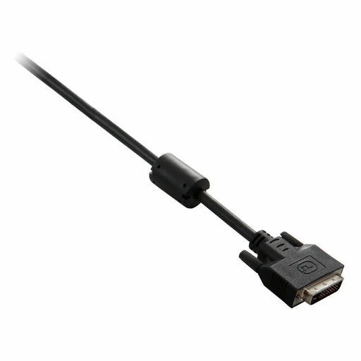 DVI-D дигитален видео кабел V7 V7N2DVI-10F-BLK Черен 3 m