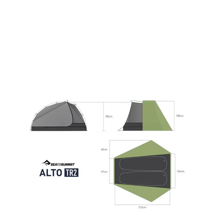Двуместна палатка SEA TO SUMMIT Alto TR2