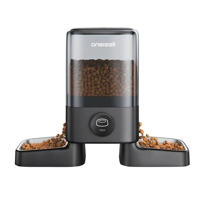 Двоен интелигентен дозатор за храна 5L Oneisall PF09