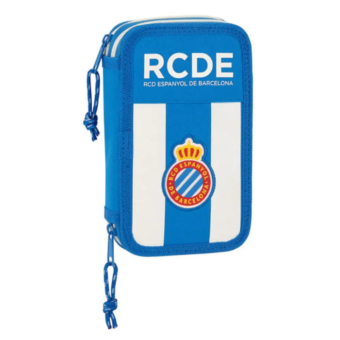 Двоен Несесер RCD Espanyol Син Бял 12.5 x 19.5 x 4 cm (28
