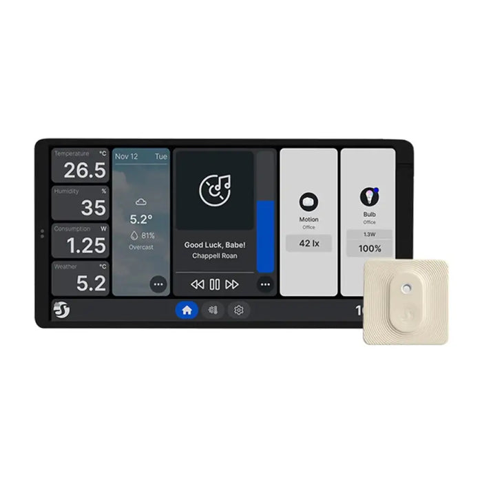 Двоен контролен панел Shelly Wall Display X2 WiFi/BLU