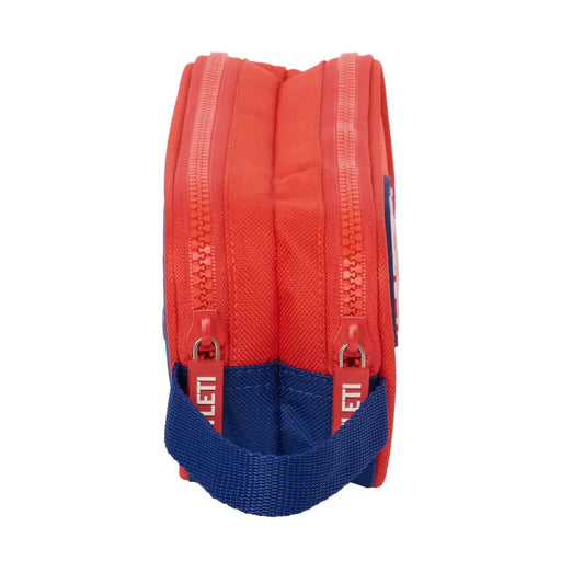 Двоен Моливник Atlético Madrid Син Червен 21 x 8 x 6 cm