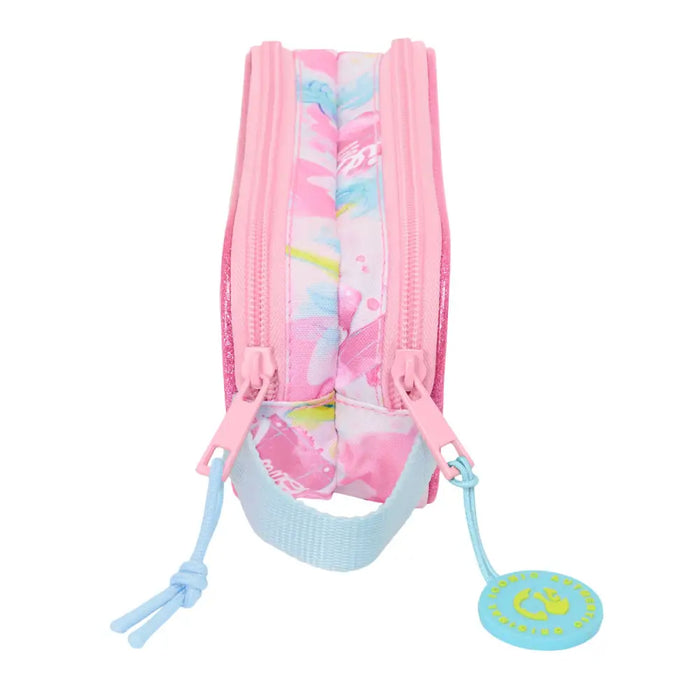 Двоен Моливник Barbie Painterly Розов Небесно синьо 21 x 8