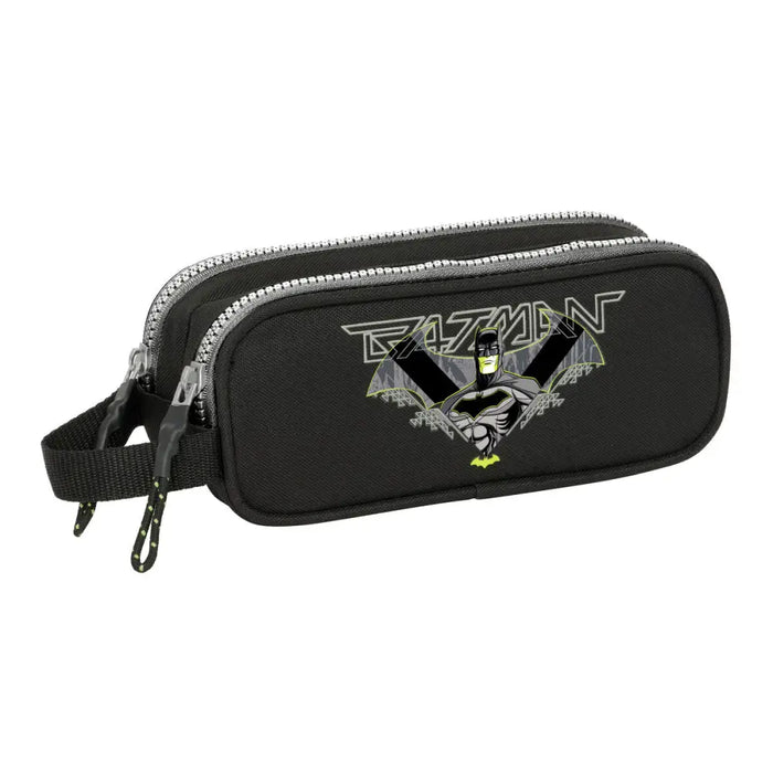 Двоен Моливник Batman Game over Черен 21 x 8 x 6 cm