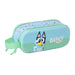 Двоен Моливник Bluey Син 21 x 8 x 6 cm