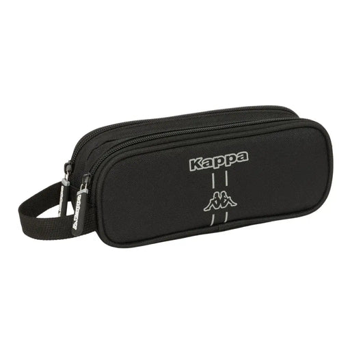 Двоен Моливник Kappa Dark Черен 21 x 8 x 6 cm