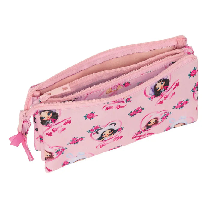 Двоен Моливник Na!Na!Na! Surprise Fabulous Розов 22 x 12 x