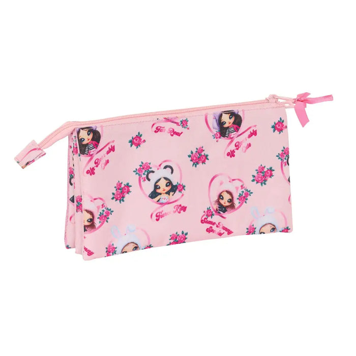 Двоен Моливник Na!Na!Na! Surprise Fabulous Розов 22 x 12 x