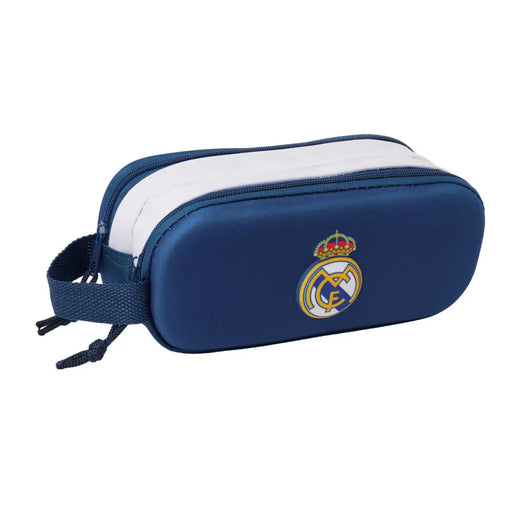 Двоен Моливник Real Madrid C.F. Черен 21 x 8 x 6 cm 3D