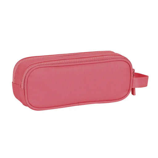 Двоен Моливник Safta Marsala Кестен 21 x 8 x 6 cm