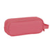 Двоен Моливник Safta Marsala Кестен 21 x 8 x 6 cm