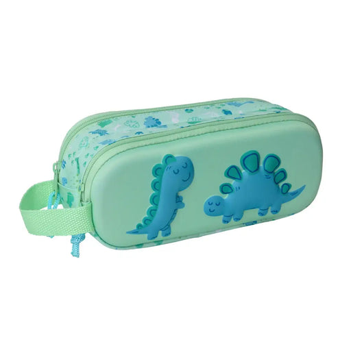 Двоен Моливник Safta Мента 21 x 8 x 6 cm 3D