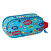 Двоен Моливник The Paw Patrol Син 21 x 8 x 6 cm 3D