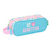 Двоен Моливник Benetton Unique Розов цвят тюркоаз 21 x 8 x