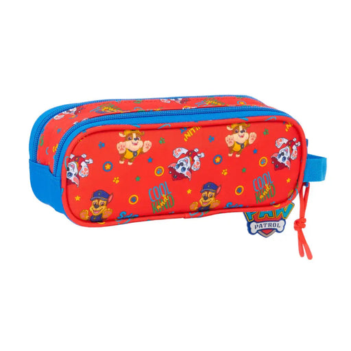 Двоен Моливник The Paw Patrol Cool Син Червен 21 x 8 x 6 cm
