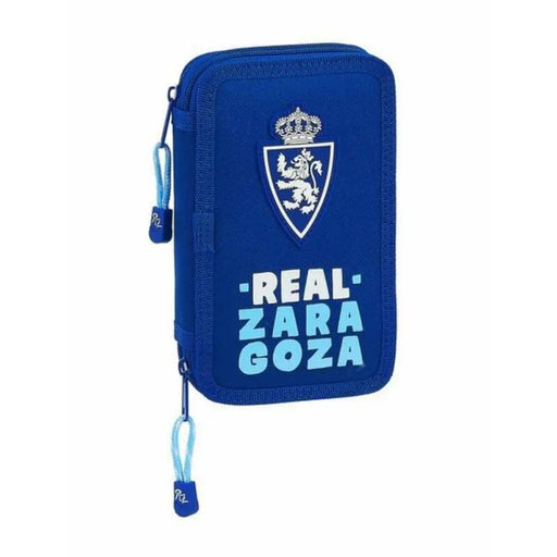 Двоен Несесер Real Zaragoza Син 12.5 x 19.5 x 4 cm (28
