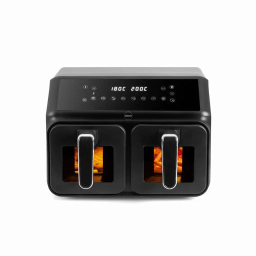 Двоен фритюрник без мазнина 2200 W капацитет 8 l LED дисплей