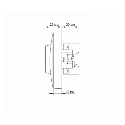 ДВОЕН КОНТАКТ ШУКО VF-BNSK2G-BG 16А BINERA VIDEX - ГРАФИТ