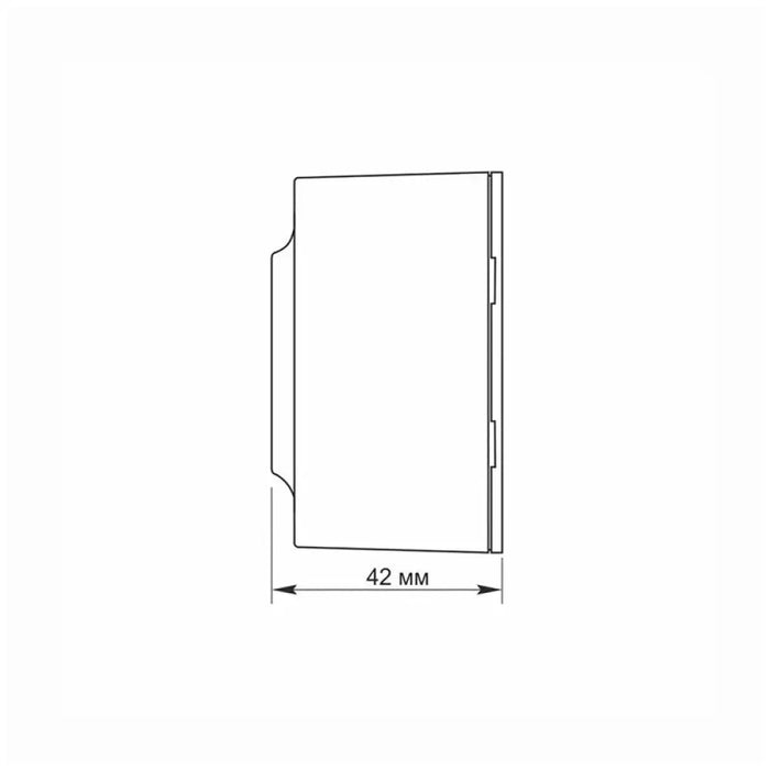 ДВОЕН КОНТАКТ ШУКО ЗА ОТКРИТ МОНТАЖ VF-BNS22G-W BINERA
