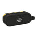 Двоен Моливник BlackFit8 Zone Черен 21 x 8 x 6 cm