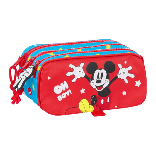 Двоен Моливник Mickey Mouse Clubhouse Fantastic Син Червен