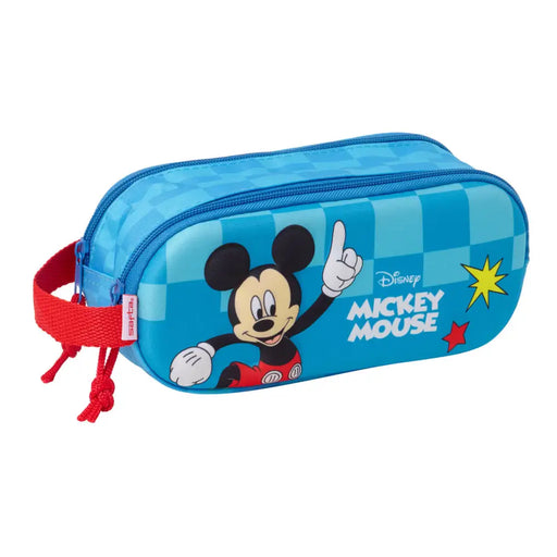 Двоен Моливник Mickey Mouse Clubhouse Син 21 x 8 x 6 cm 3D