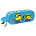 Двоен Моливник Minions Minionstatic Син (21 x 8 x 6 cm)