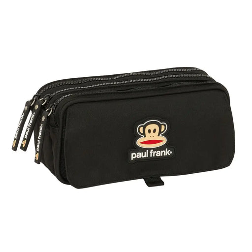 Двоен Моливник Paul Frank Join the fun Черен 21,5 x 10 x 8