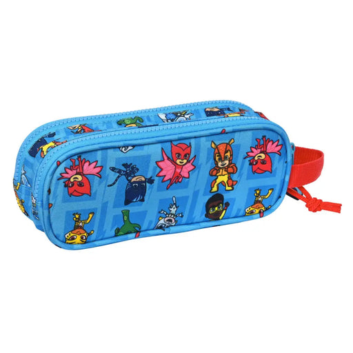 Двоен Моливник PJ Masks Син 21 x 8 x 6 cm