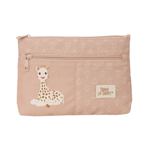 Двоен Моливник Sophie la Girafe Бежов 23 x 16 x 3 cm