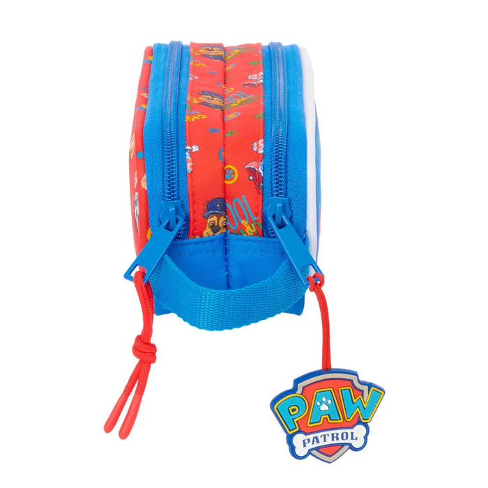 Двоен Моливник The Paw Patrol Cool Син Червен 21 x 8 x 6 cm