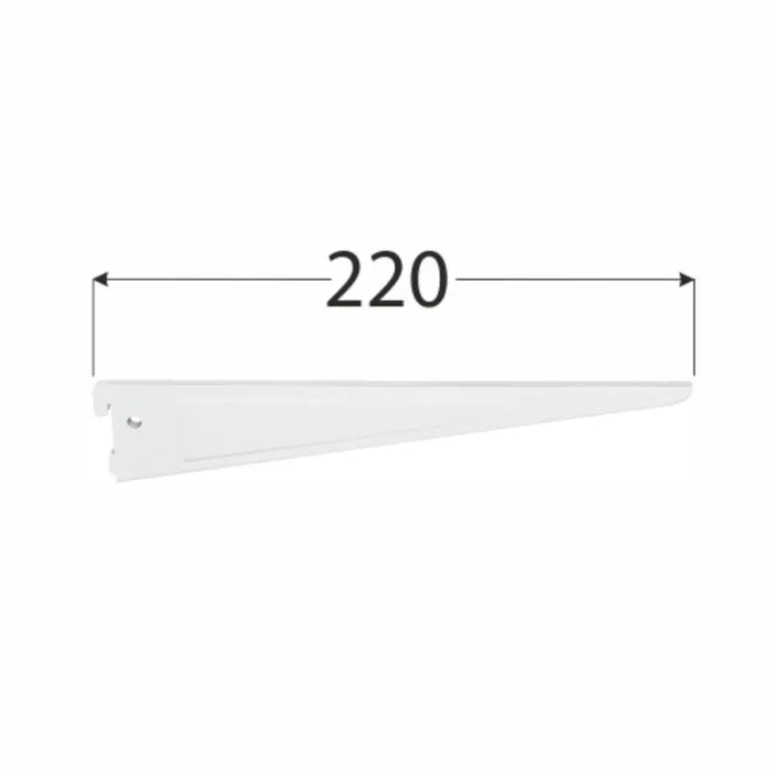 ДВОЙНА КОНЗОЛА 220MM БЯЛА