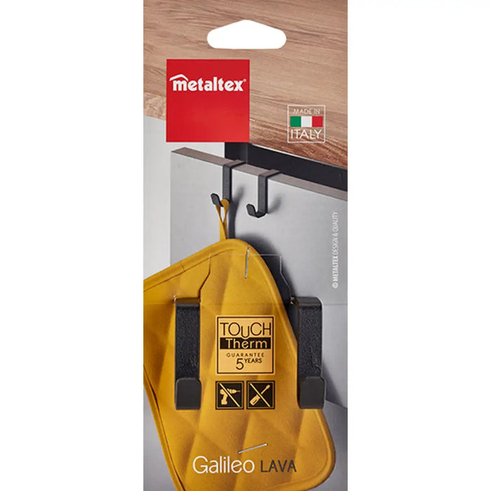 ДВОЙНА КУКА ЗА ЧЕКМЕДЖЕ METALTEX GALILEO LAVA