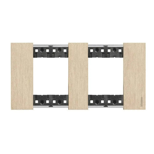 ДВОЙНА РАМКА LN KA4802M2ZW LIVING NOW BITICINO - ЗЛАТО