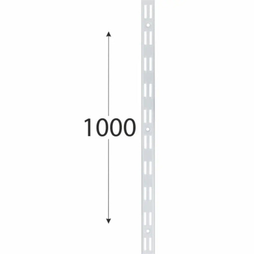ДВОЙНА ШИНА 1000MM БЯЛА