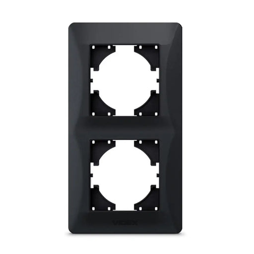 ДВОЙНА ВЕРТИКАЛНА РАМКА VF-BNFR2V-BG BINERA VIDEX - ГРАФИТ