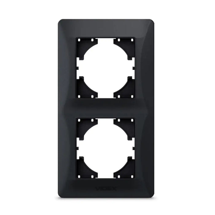 ДВОЙНА ВЕРТИКАЛНА РАМКА VF-BNFR2V-BG BINERA VIDEX - ГРАФИТ