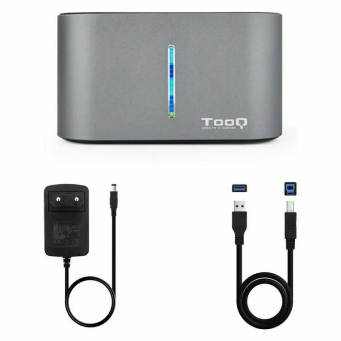 Двойна базова станция TooQ TQDS-805G 2.5’’-3.5’’ HDD/SSD