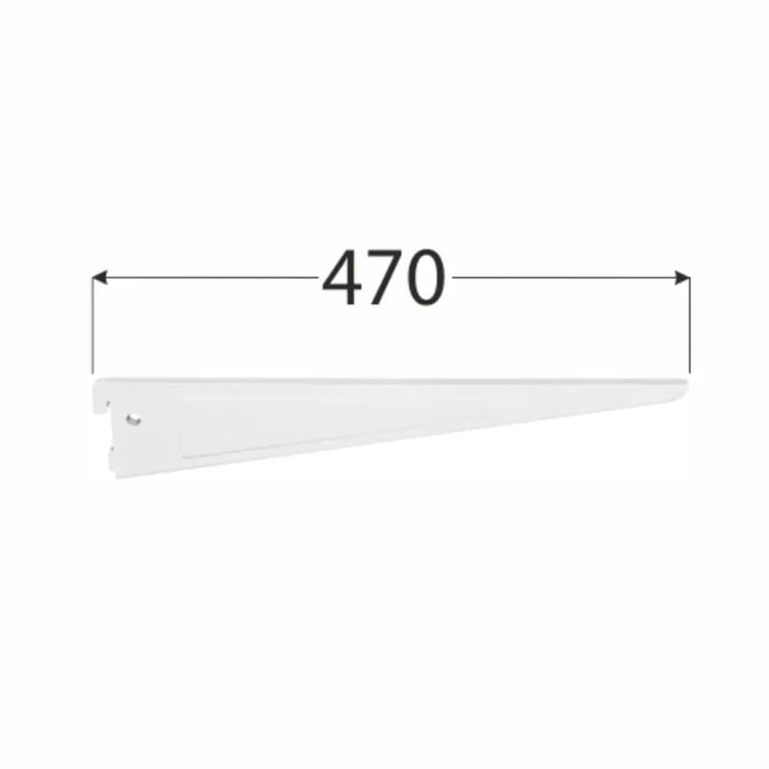 ДВОЙНА КОНЗОЛА 470MM БЯЛА