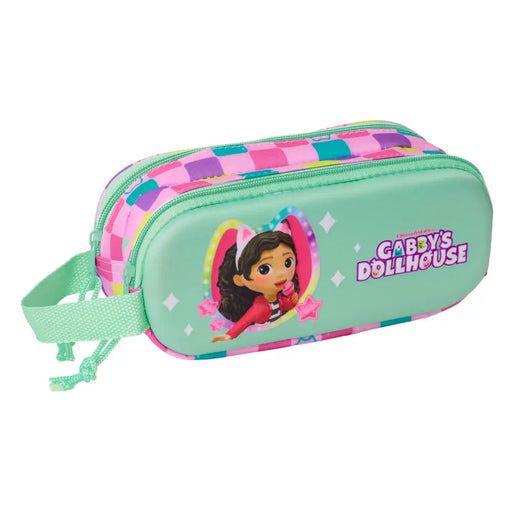 Двоен Моливник Gabby’s Dollhouse Многоцветен 21 x 8 x 6 cm