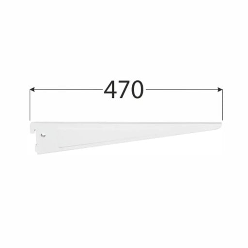 ДВОЙНА КОНЗОЛА 470MM БЯЛА