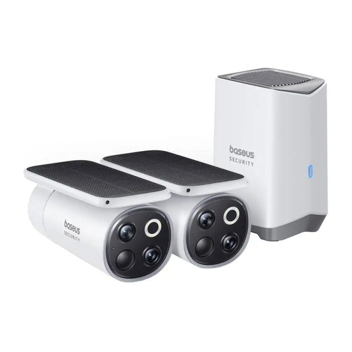 Двойна външна камера Baseus S1 Pro 3K (бяла)