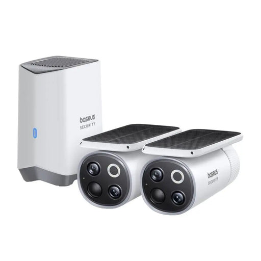 Двойна външна камера Baseus S1 Pro 3K (бяла)