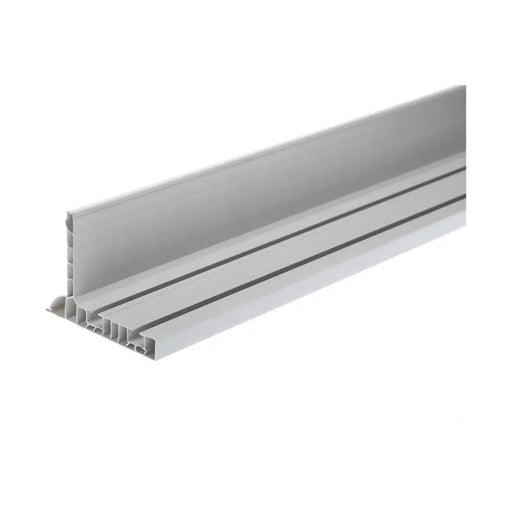 ДВУКАНАЛЕН PVC КОРНИЗ С ЧЕЛО 300 СМ.