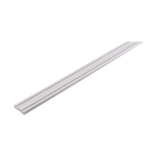 ДВУКАНАЛЕН PVC КОРНИЗ 200 СМ.
