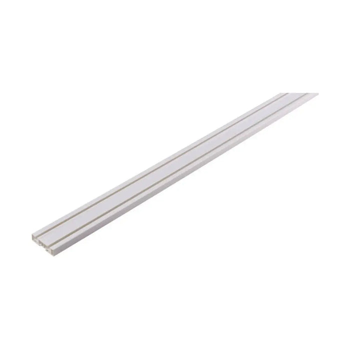 ДВУКАНАЛЕН PVC КОРНИЗ 250 СМ.