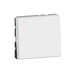 ДВУМОДУЛЕН БУТОН 6А LGR 278040L MOSAIC LEGRAND - БЯЛ