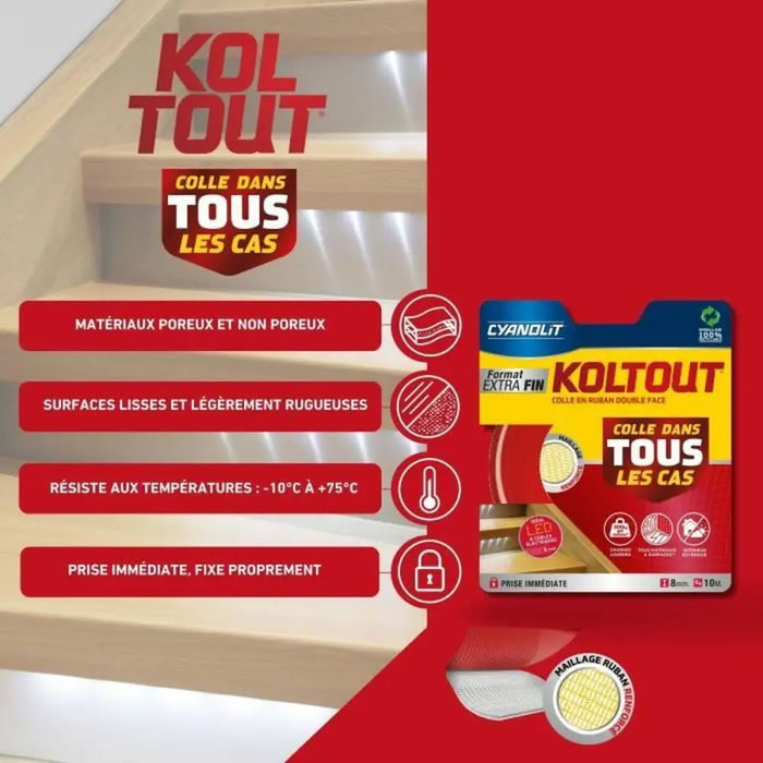 Двустранна Касета Cyanolit 10 m 8 mm