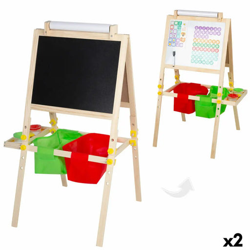 Двустранна Шистова Дъска Colorbaby 57 x 93 x 59 cm 2 броя